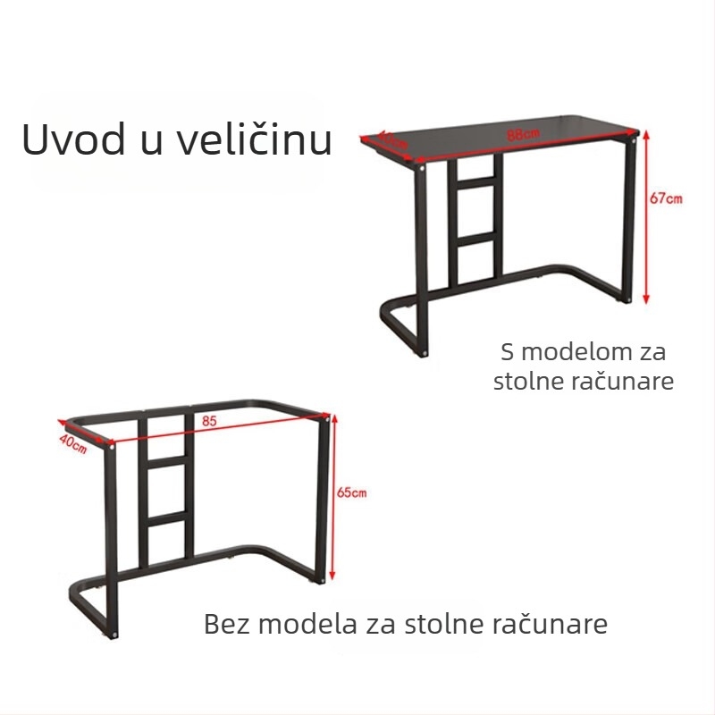 Greaten univerzalno metalno postolje za električni klavir, U-oblik, kompatibilno s tipkovnicama od 88 tipki i 61 tipki, stabilno za kućnu uporabu