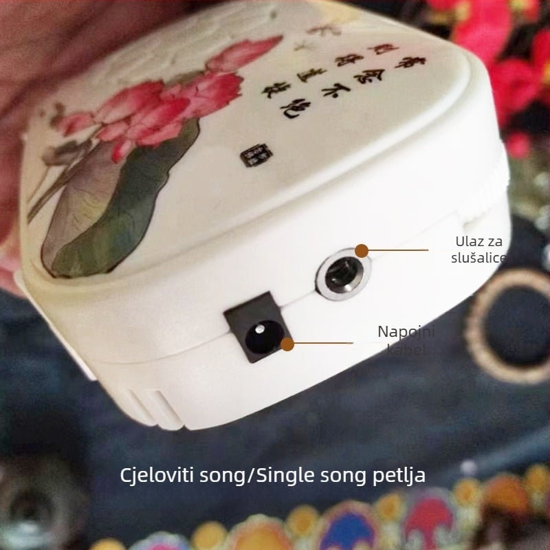 HY-A1 MP3 player – gumbno upravljanje, USB 2.0, MP3 podrška, litijska baterija 300 mAh, trajanje 8 sati