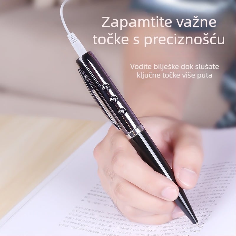 MP3 player u obliku olovke s TF karticom, višenamjenski kreativni alat za slušanje glazbe