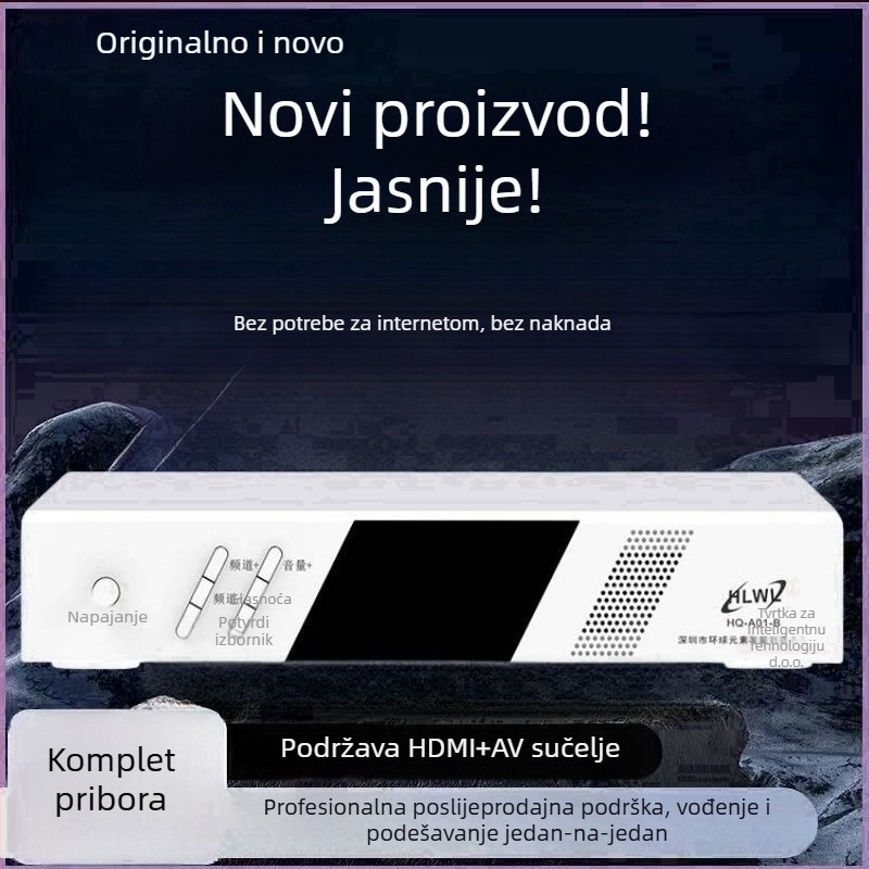 Beidou HD univerzalna TV set-top box, četvrta generacija, Wi-Fi, vanjska antena, 128MB memorije, 480p