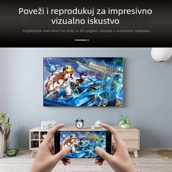 Bežični HDMI prijemnik za zrcaljenje zaslona – model w13, Haiqi procesor, 128 MB RAM, 1080p HDMI izlaz