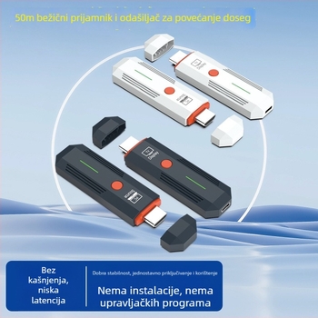 HDMI bežični transmiter i prijemnik, domet 50 m, izlaz 1080p, HDMI sučelje