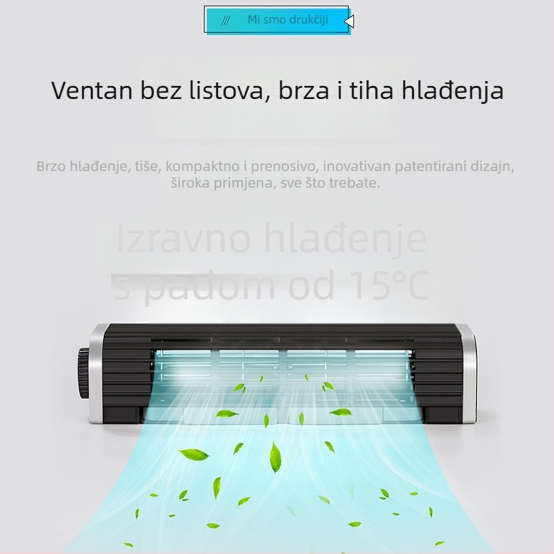 Chladić za notebook CF-1691, aluminij, hlađenje ventilatorom, kompatibilno s notebookima/ultrabookovima/PlayBook, težina 0,6 kg