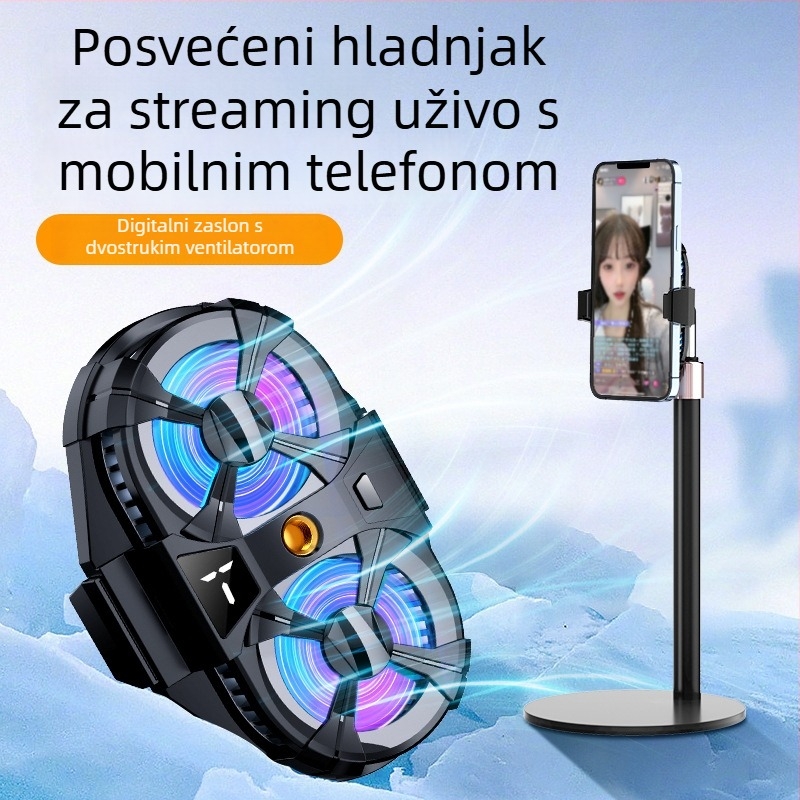 Radiator za mobitel s ravnim panelom SL-07 – ABS, hlađenje zrakom, izuzetno tih