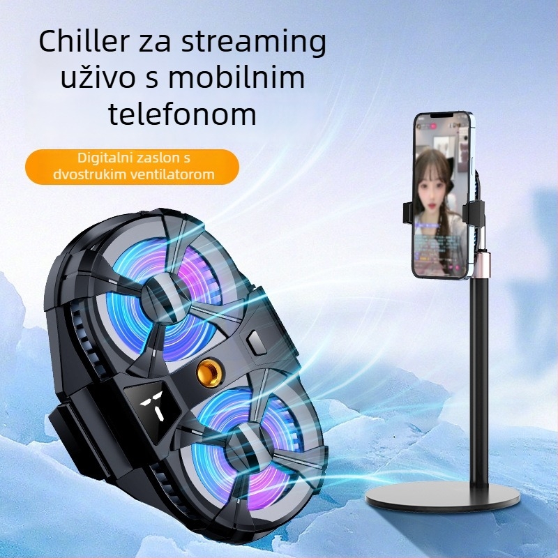 Radiator za mobitel s ravnim panelom SL-07 – ABS, hlađenje zrakom, izuzetno tih