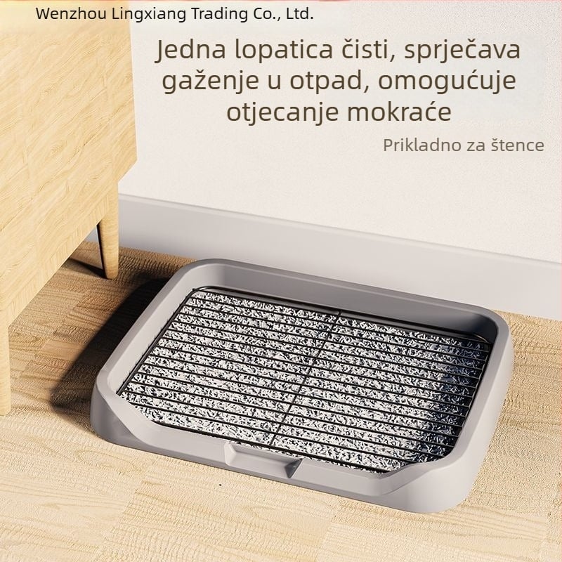 Toalet za pse srednje i male veličine — ABS plastika