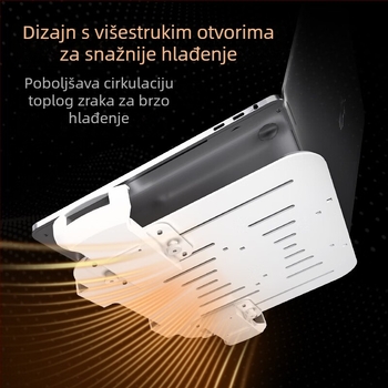 Podloga za laptop Tp007 s poroznim dizajnom za učinkovito hlađenje