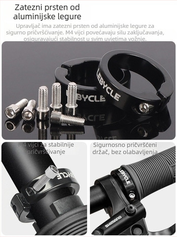 Kryt upravljača za planinski bicikl - metal, unisex, Lebycle/Lebaike