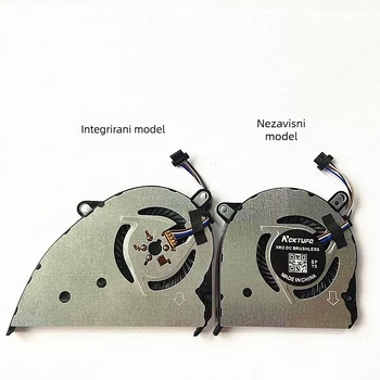 Hlađenje za HP Star 14-ce prijenosnik, aluminijski kućište, 1 ventilator, kompatibilan s TPN-Q207/L26368-001/L26367-001