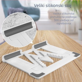 Sklopivi plastični držač za prijenosno računalo – opći model, držač računala, 160 g