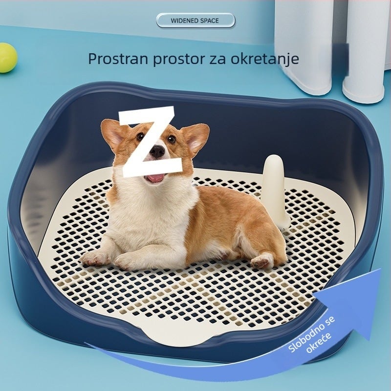 Toalet za pse sa sustavom ispiranja, ABS plast