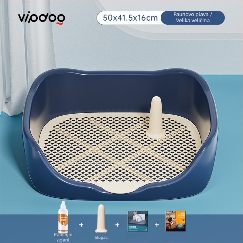 Toalet za pse sa sustavom ispiranja, ABS plast