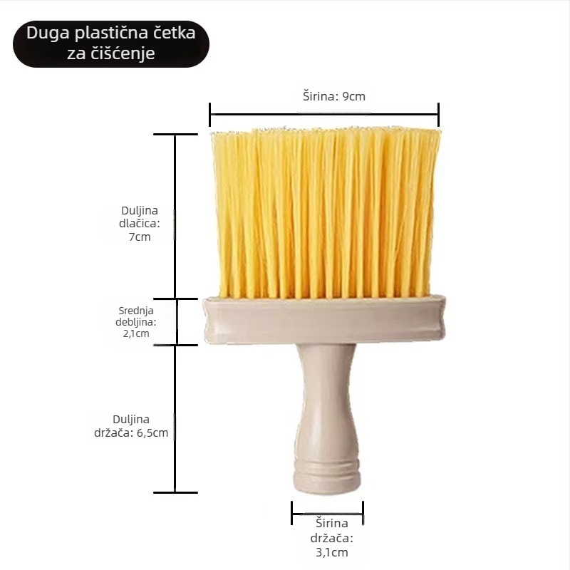 Četkica za čišćenje mehaničke tipkovnice — mekane dlačice, ravna glava (Brand: Trend; Materijal: karbonska čelika; Oblik: ravna glava; Funkcija: čišćenje)