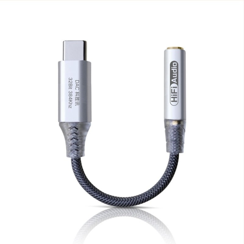 Type-C digitalni DAC adapter kabel za slušalice – Yang Zhi Chuang, model JM, artikl JM, kompatibilan s Androidom i Appleom