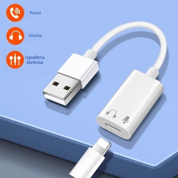 Yinhe XBL-223 Type-C to Lightning adapter za slušalice Apple iPhone