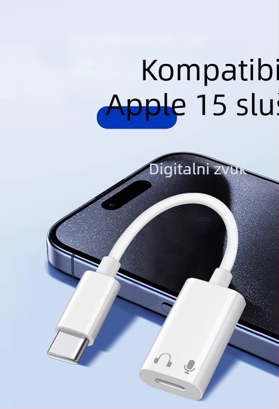 Yinhe XBL-223 Type-C to Lightning adapter za slušalice Apple iPhone