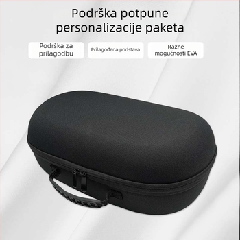 Pico4 VR futrola za pohranu - tvrdi zaštitni kovčeg, otporan na prašinu, Model FLP2543, Materijal poliester, Termotransfer tisak, Pakiranje za headset, Pakiranje 3C elektroničkih proizvoda