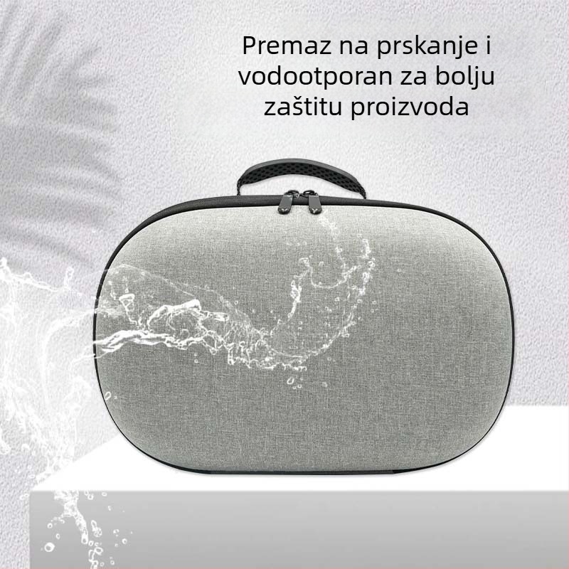 Pico4 VR futrola za pohranu - tvrdi zaštitni kovčeg, otporan na prašinu, Model FLP2543, Materijal poliester, Termotransfer tisak, Pakiranje za headset, Pakiranje 3C elektroničkih proizvoda