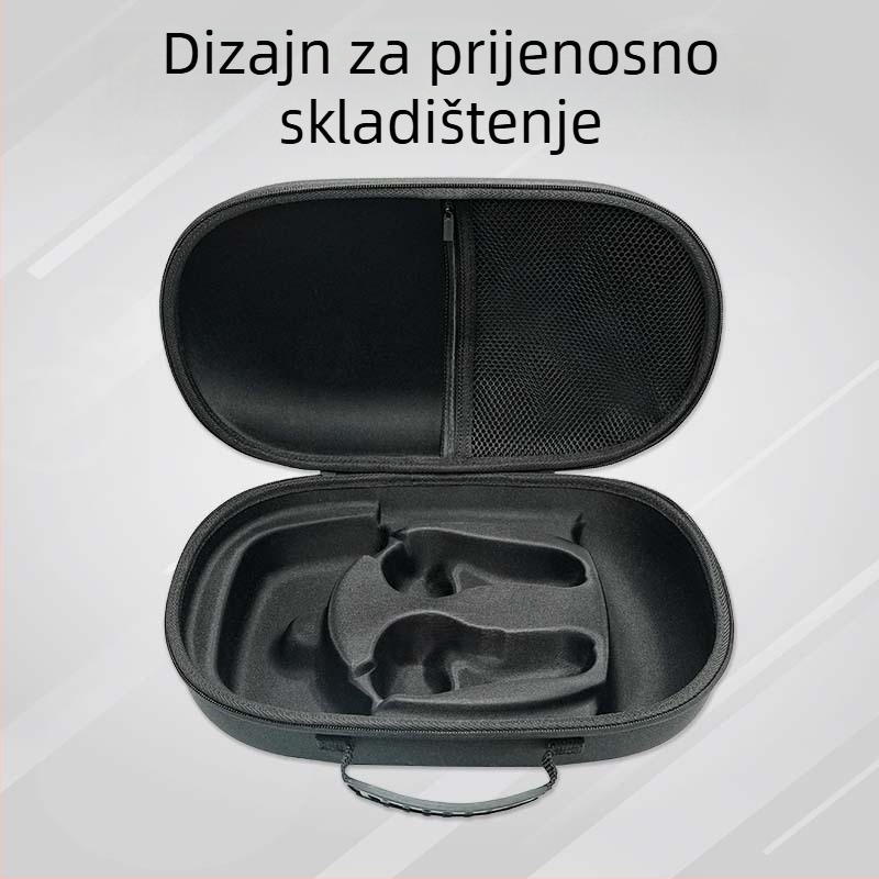 Pico4 VR futrola za pohranu - tvrdi zaštitni kovčeg, otporan na prašinu, Model FLP2543, Materijal poliester, Termotransfer tisak, Pakiranje za headset, Pakiranje 3C elektroničkih proizvoda