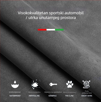 Navlaka za volan - sportski velur, sve sezone, za Xiaomi Su7