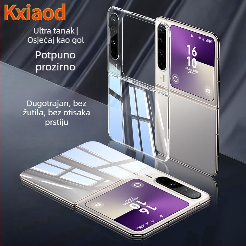 Huawei Pura X prozirna zaštitna futrola – potpuno pokrivanje, čvrsti kućište, otpornost na padove, vrhunski izgled