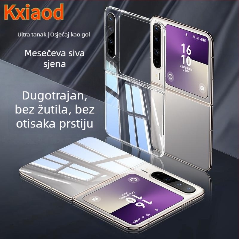 Huawei Pura X prozirna zaštitna futrola – potpuno pokrivanje, čvrsti kućište, otpornost na padove, vrhunski izgled