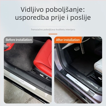 ABS prag vrata Xiaomi SU7 – prednji i stražnji pedal na vratima, otpornost na ogrebotine, otporan na habanje