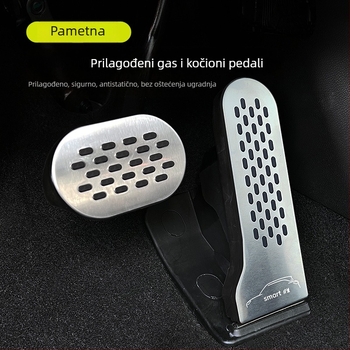 Set pedala ubrzavanja i kočnice za Smart Elf No.1 – nehrđajući čelik, verzija 3