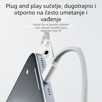 Type-C USB 2.0 Čitač kartica za SD/TF OTG (Kompatibilan s Windows 7)