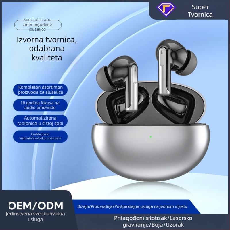 XY70 Bluetooth slušalice s ANC, ENC za pozive, in-ear, bežični, sportski prilagođeni model
