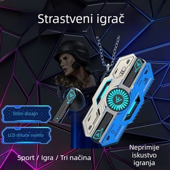 Bežične gaming slušalice X37, Bluetooth 5.0, niska latencija za e-sport, in-ear stereo, doseg 10 m