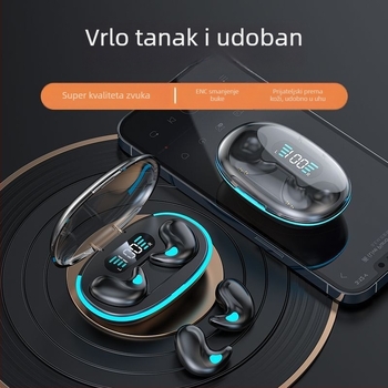 X55 Bluetooth slušalice s HD digitalnim prikazom, Bluetooth 5.3, 4–8 sati trajanja baterije, IPX5 vodootporne, domet 15 m