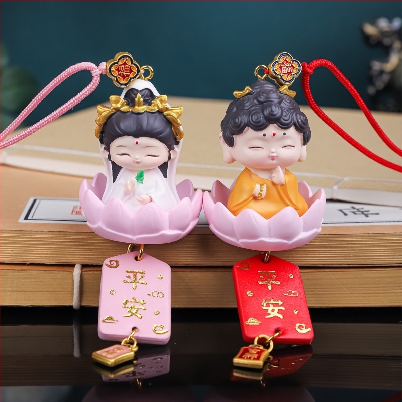 Auto viseća dekoracija Full Crossing – smola, kineski tradicionalni stil, unutarnja dekoracija