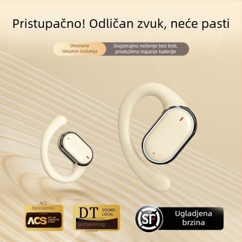 LENAPILY Bežične slušalice za uho, Bluetooth 5.0, IPX5 vodootporne, više od 8 sati trajanja baterije, Digitalni prikaz, domet 10 m