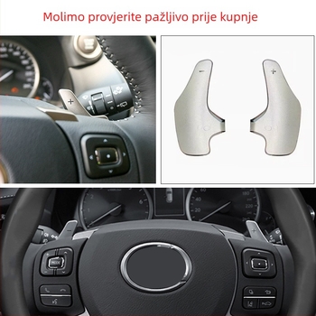 Palete za mjenjač volana za Lexus IS (2006-2012) – ABS, težina 60 g, marka YY, podrijetlo Guangdong, kompatibilni modeli IS250/IS300/IS350/IS350C