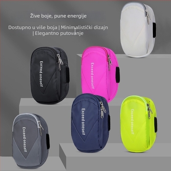 Torba za ramenu za telefon za trčanje, vodootporna, univerzalna za muškarce i žene, marka Meige Yan, s tiskanim logom