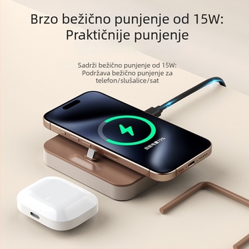 Type-C docking stanica za telefon i tablet s HDMI video konverterom, 4K, 5Gbps, bez napajanja