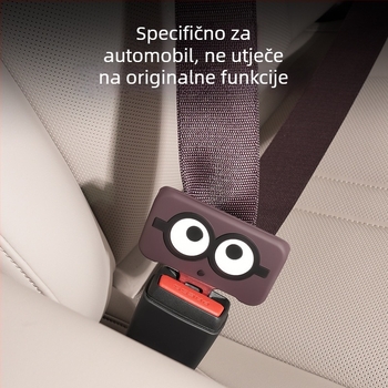 Yu7 silikon zaštitni kapak za sigurnosni pojas — kućište za unutarnje sudare s crtić dizajnom kopče — dekorativni dodatak | Model: Yu7 | Marca: Nothing | Materijal: Silikon