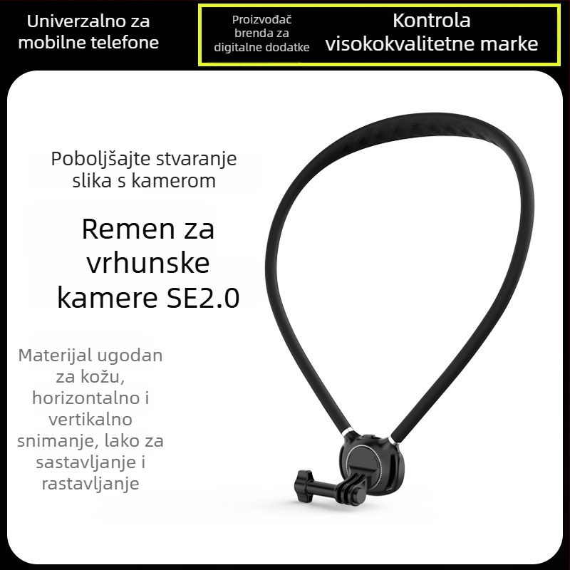 Magnetska baza za brzo oslobađanje za Insta360 X5/X4 Air i AcePro2, aluminijska legura + plastika, jamstvo na cijeloj državi