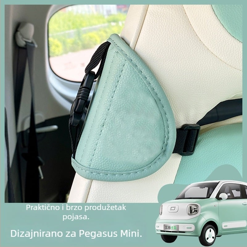 Produžni jastuk ramena sigurnosnog pojasa za dvodverno električno vozilo, uređaj za pričvršćivanje pojasa za Wuling Macaron QQ Ice Cream EV