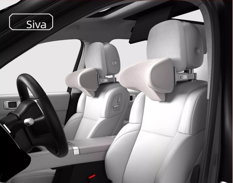 Podesiva naslona za glavu automobila s memorijskom pjenom, baršunom i kožom, mehanička ugradnja, universalna kompatibilnost