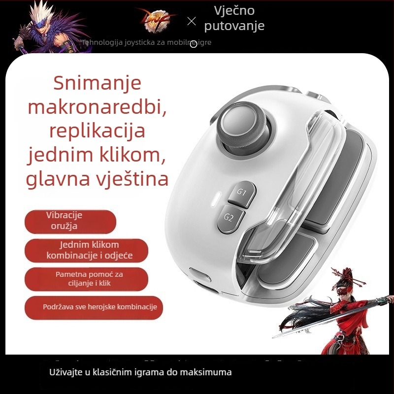 Bežični game kontroler Mb03, Mimo S3 – joystick s odzivom sile, težina 70 g