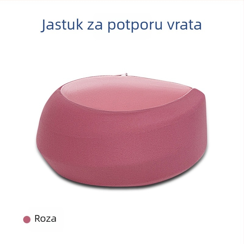 Deying jastučić od memorijske pjene u obliku U za odrasle – tkanina od poliesterskih vlakana