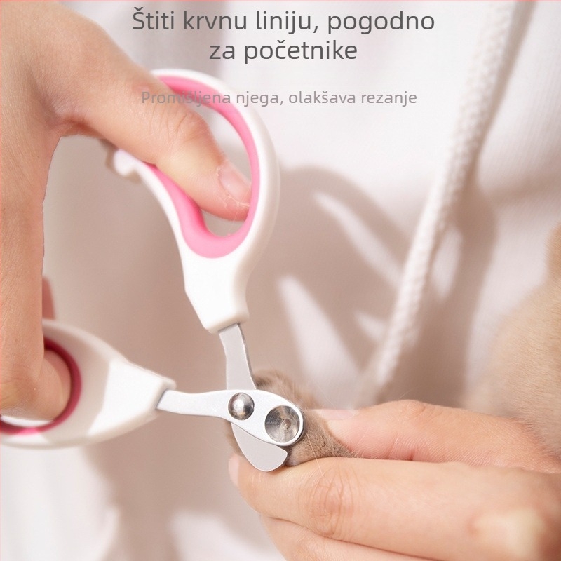 Klinovi za nokte mačaka i psa sa sigurnosnom zaštitom, sprječavanje krvarenja i ozljeda