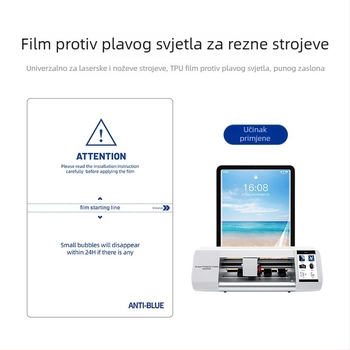 Hydrogel zaštitnik zaslona s potpuno pokrivenjem za iPhone 14 Pro Max – mat završna obrada, zaštita od plavog svjetla, anti otisci prstiju, otporan na prašinu