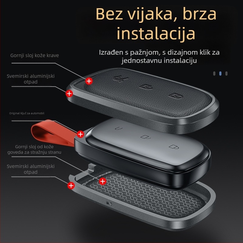 Kućište ključa Lynk & Co 900 od aluminijske legure – minimalisticki stil, kompatibilno sa Z20/Z10
