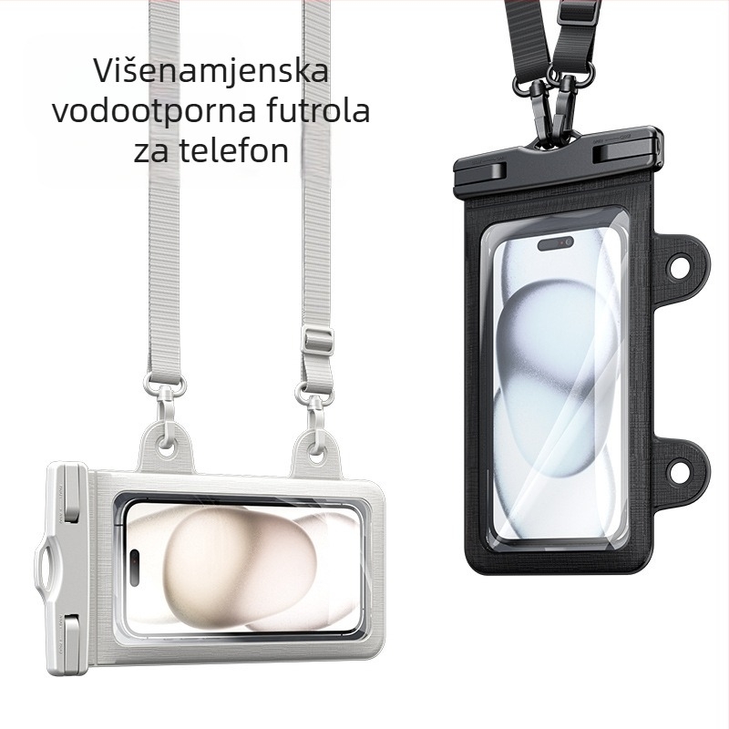 Vodootporna futrola za telefon s dodirnim zaslonom i usisnom čašom za aktivnosti na otvorenom