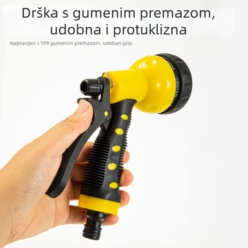 Escape Tiger Vrtni Pistolj Za Vodu – ABS Plast, Višefunkcijski Raspršivač, Podesiv Tok, Pogodan Za Pranje Vozila i Navodnjavanje