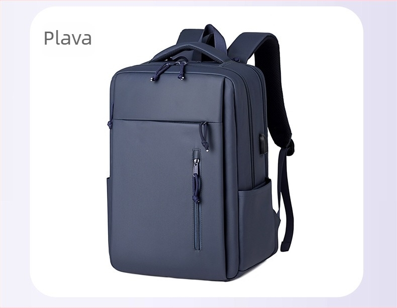 Laptop ranac od Oxford platna, vodootporan, unisex, s zakrivljenim naramenicama, podstava od poliestera.