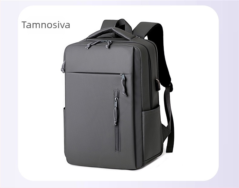 Laptop ranac od Oxford platna, vodootporan, unisex, s zakrivljenim naramenicama, podstava od poliestera.